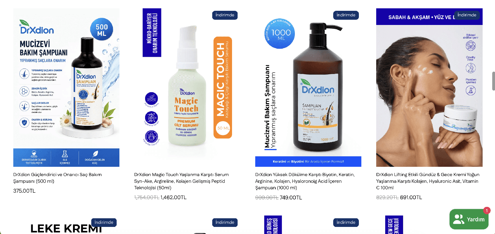 DrXdion.com: Shopify'a Geçişle Dönüşen Kozmetik Deneyimi